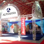Stands com círculo